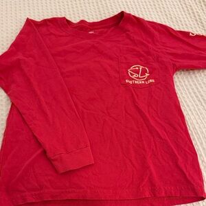 Southern Lure Kids Red Long Sleeve Tee